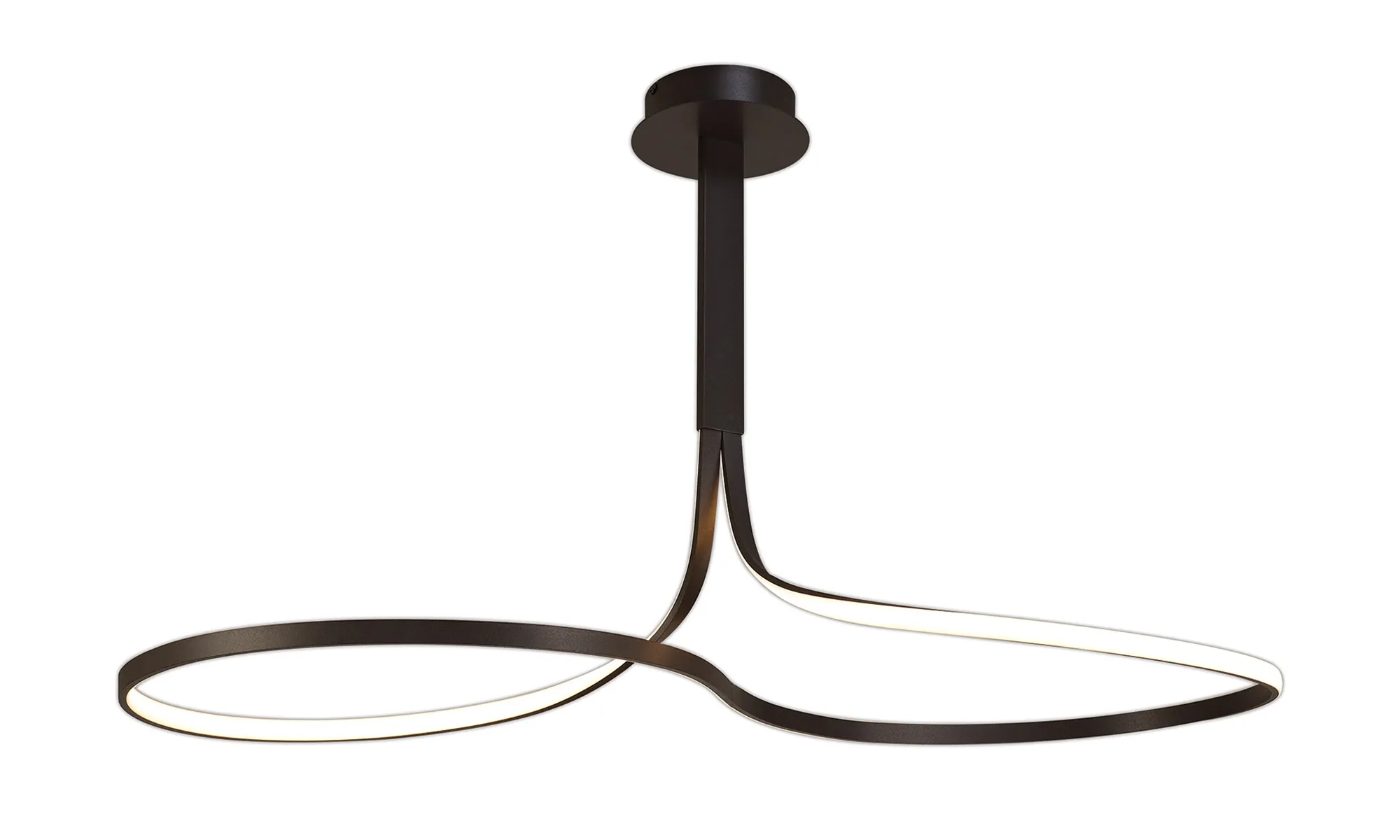 Nur Brown Oxide XL Ceiling Lights Mantra Semi Flush Fittings